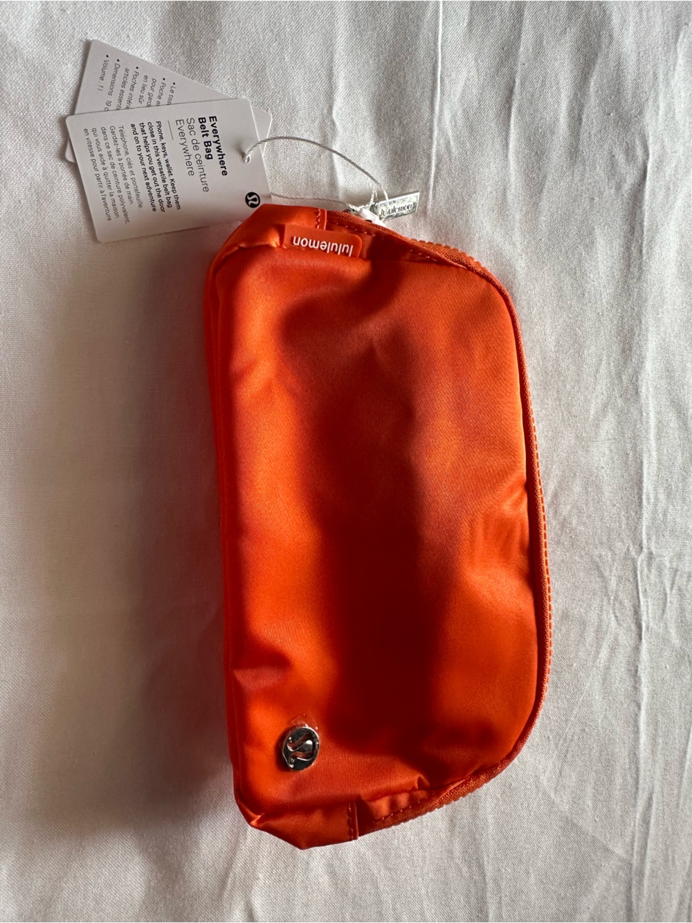 Lululemon 1L belt bag Orange NWT